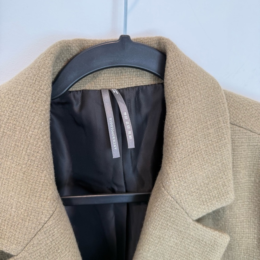 ANTHROPOLOGIE Cropped Blazer Jacket size 12 - Picture 8 of 13